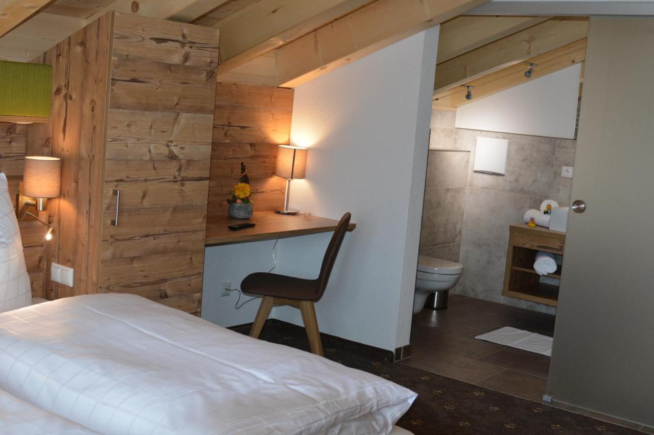 Pension Alpenblick Steeg Exteriör bild